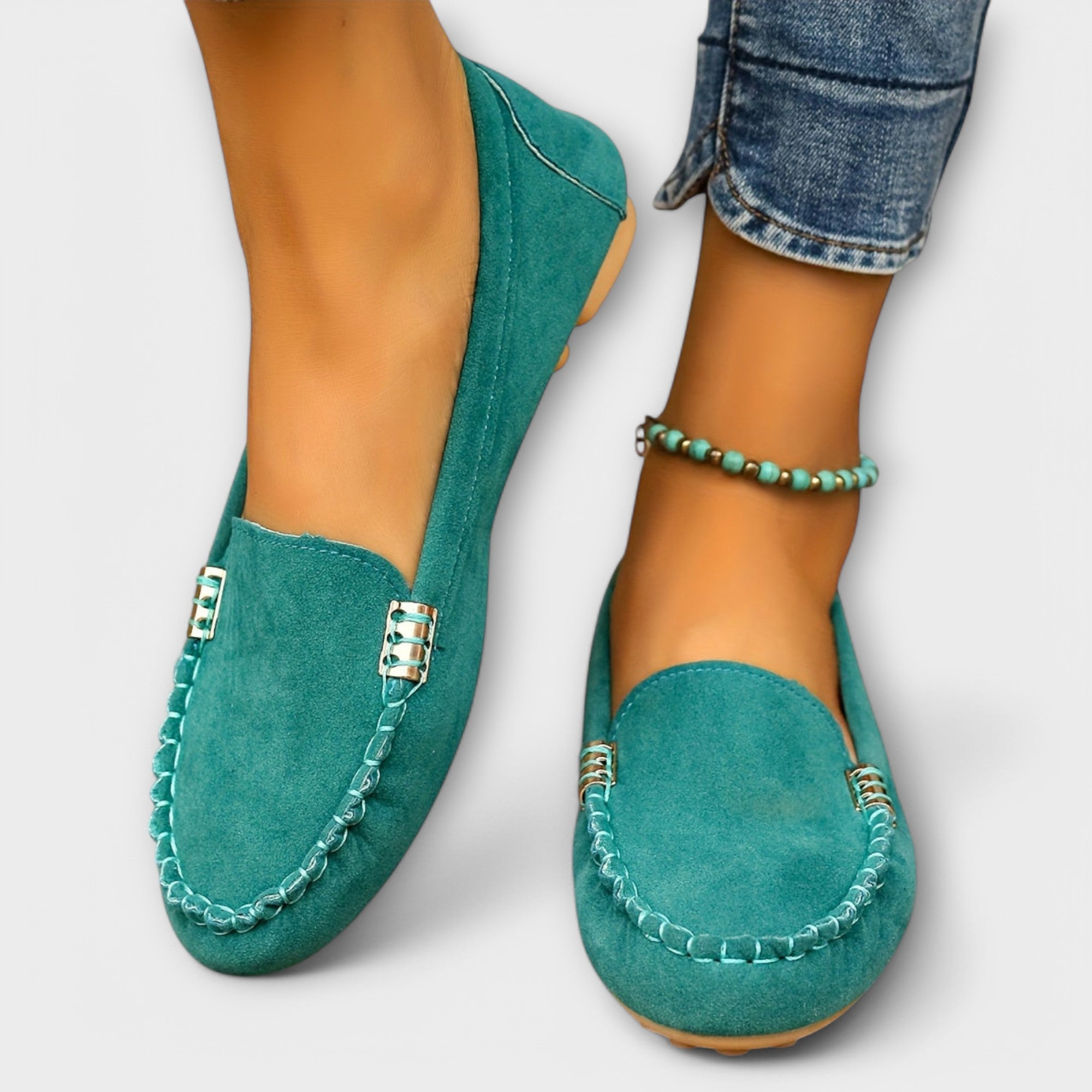 Lauren™ - ELEGANT SLIP-ON MOCCASINS WITH CLASSIC DESIGN