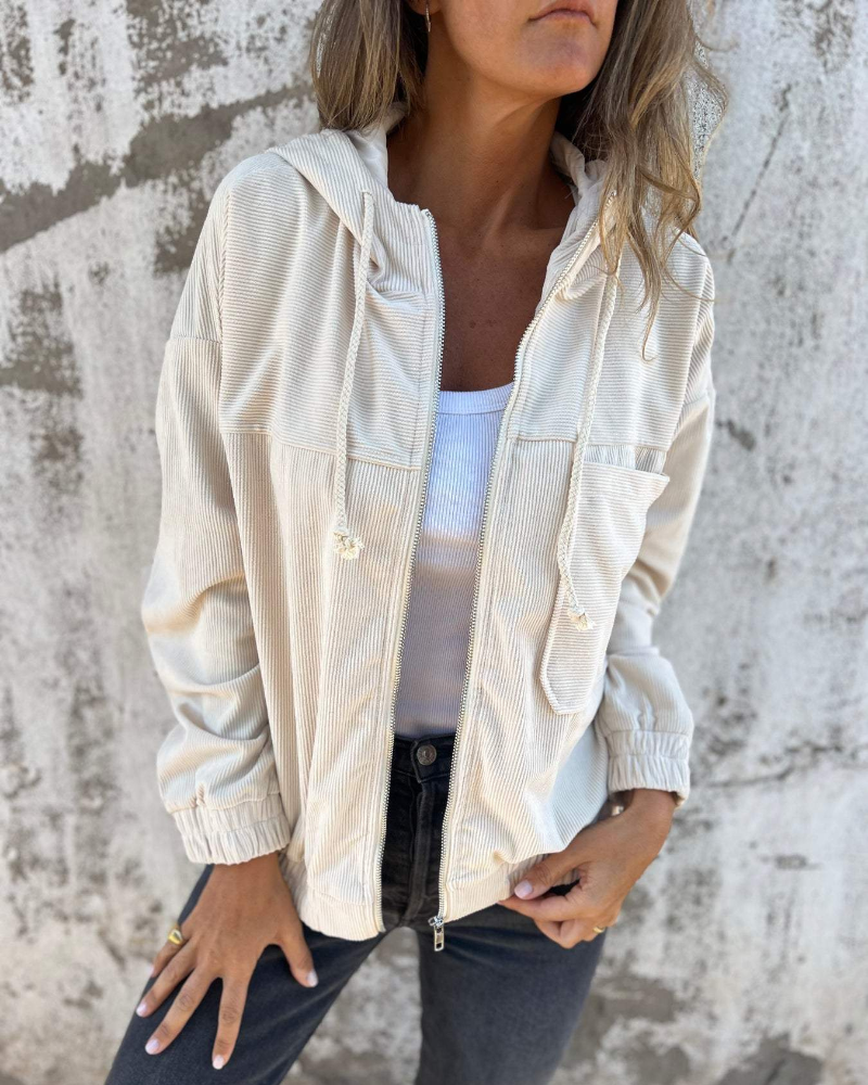 Sophie™ - ELEGANT JACKET WITH RIBBED TEXTURE