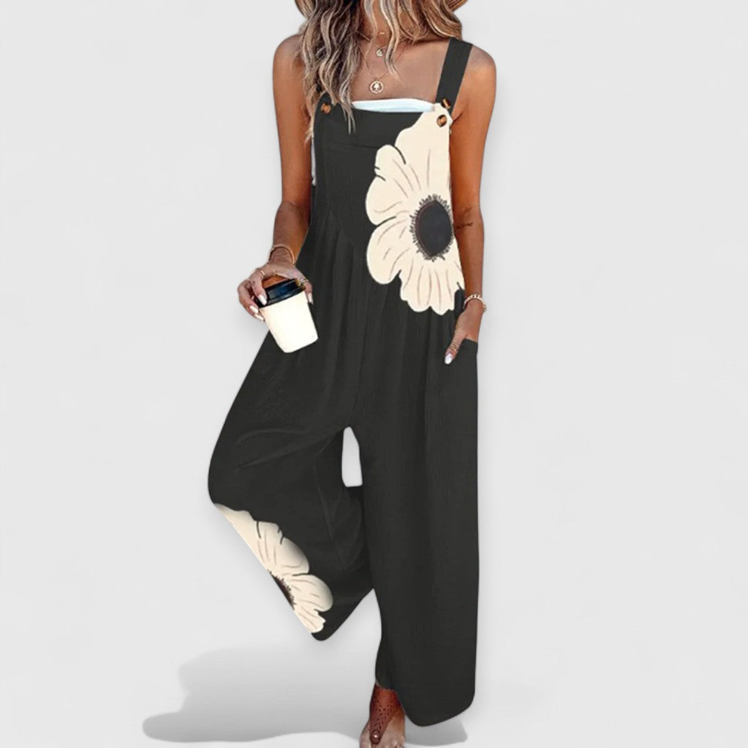 Layla™ - SLEEK SLEEVELESS JUMPSUIT WITH ELEGANT SILHOUETTE