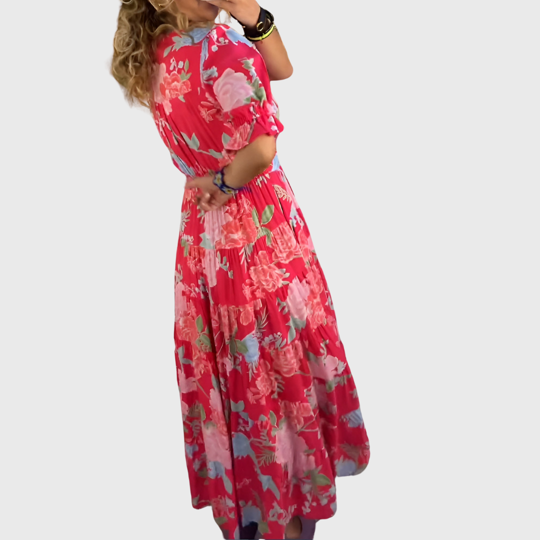 Carina | Floral Dress