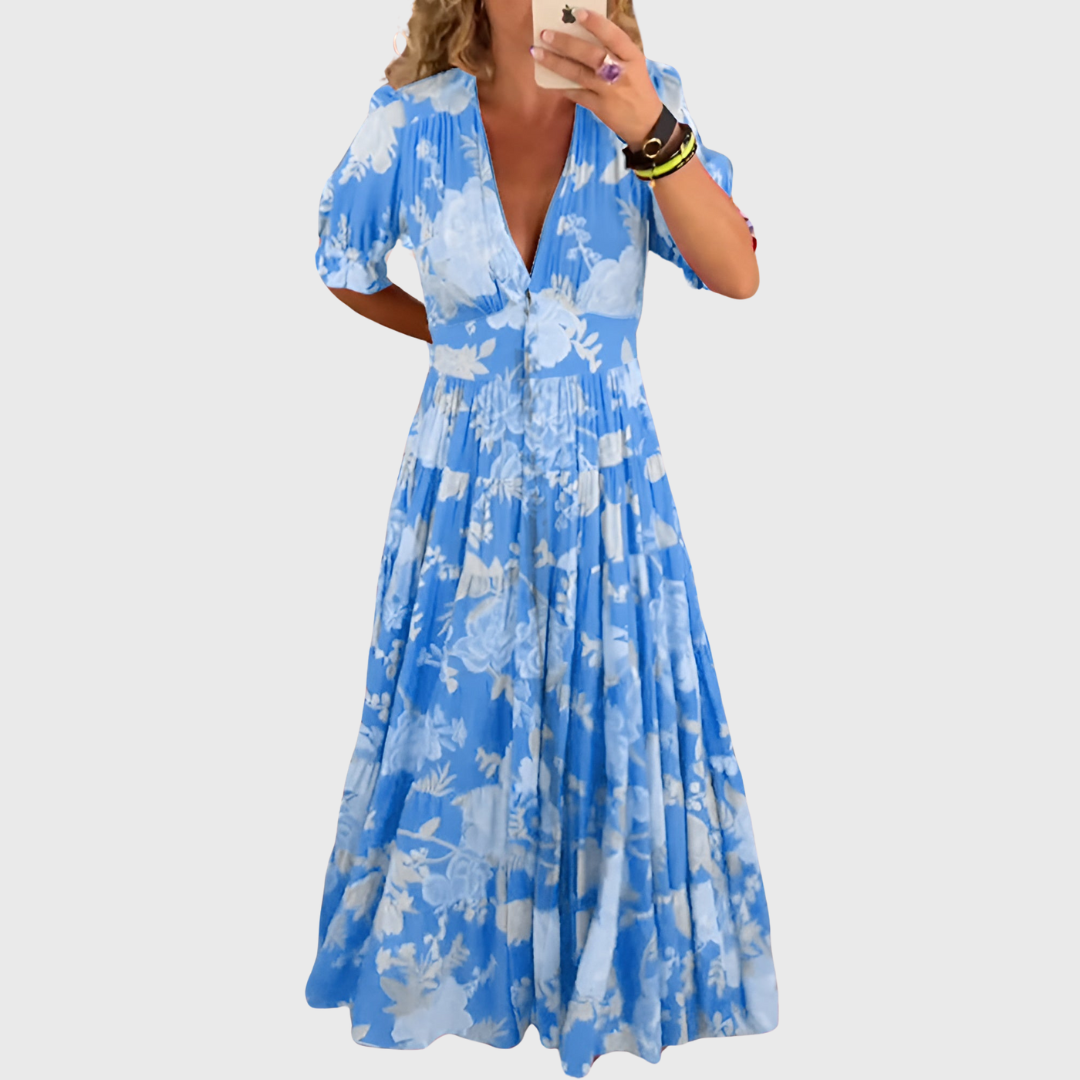 Carina | Floral Dress