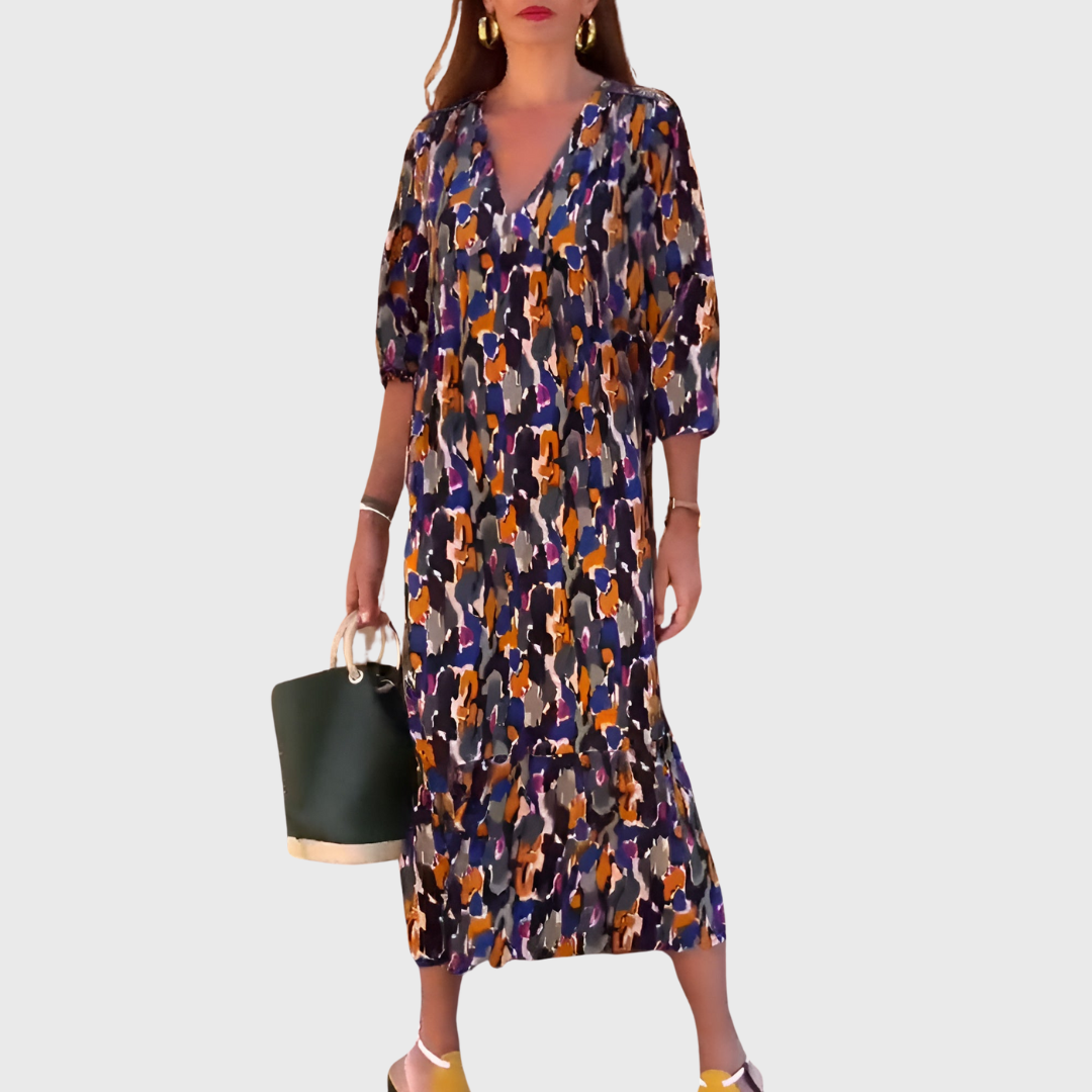 Catherina | Dress with Retro Style
