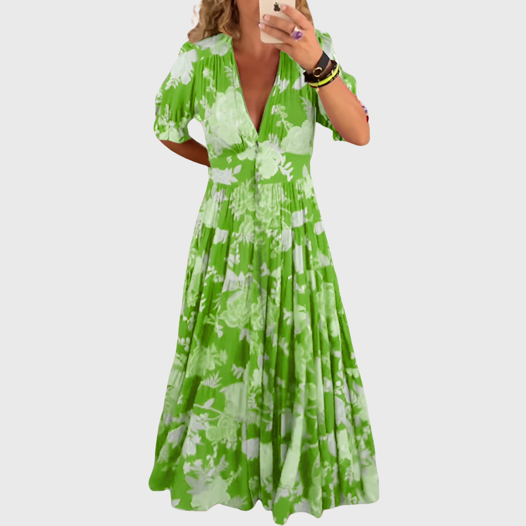 Carina | Floral Dress