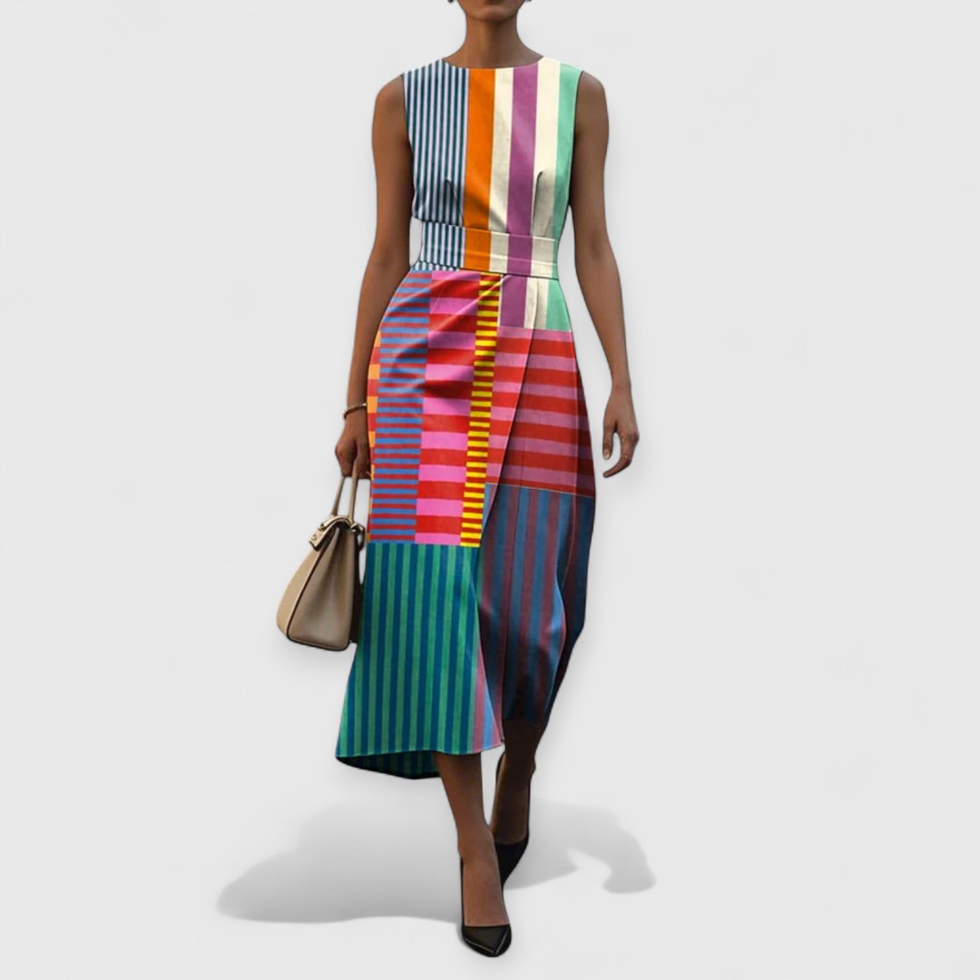 Piper™ - SLEEVELESS DRESS WITH PREMIUM FLORAL PATTERN
