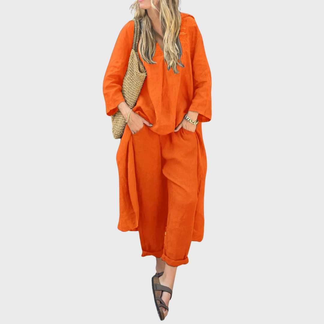 Leah | Chic Set made from Premium Fabric
