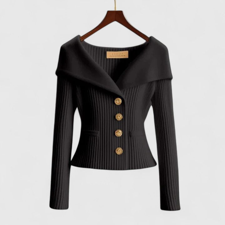 Chris™ - ELEGANT CARDIGAN WITH SOPHISTICATED SILHOUETTE