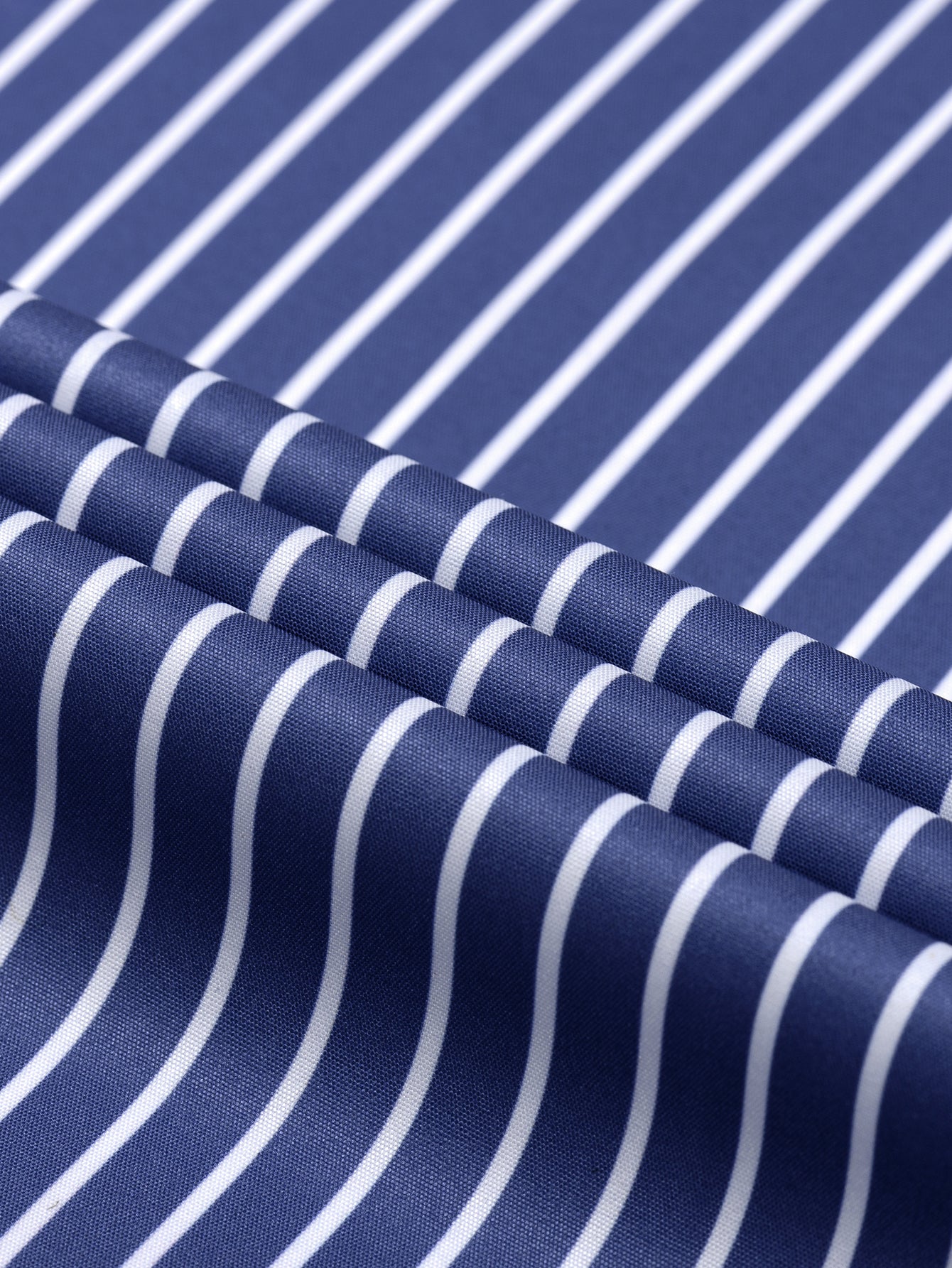 Long Sleeve Striped Button-Up Shirt