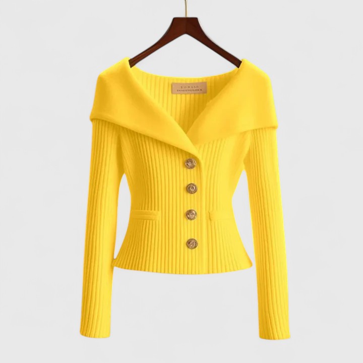Chris™ - ELEGANT CARDIGAN WITH SOPHISTICATED SILHOUETTE