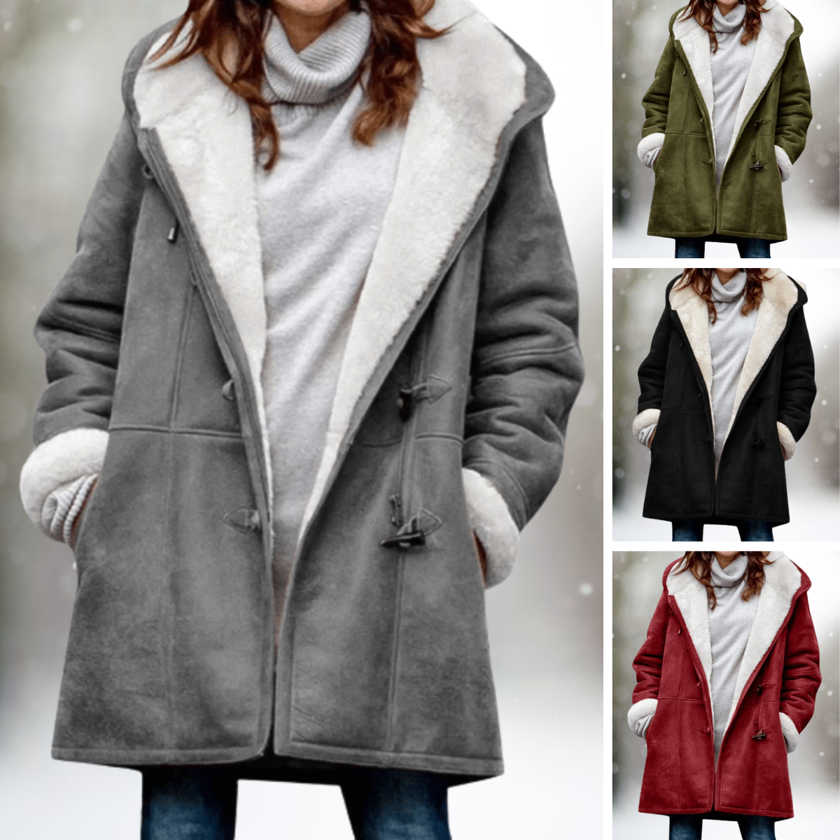 Chelsea™ - PREMIUM FLEECE HOODED JACKET WITH ELEVATED STYLE