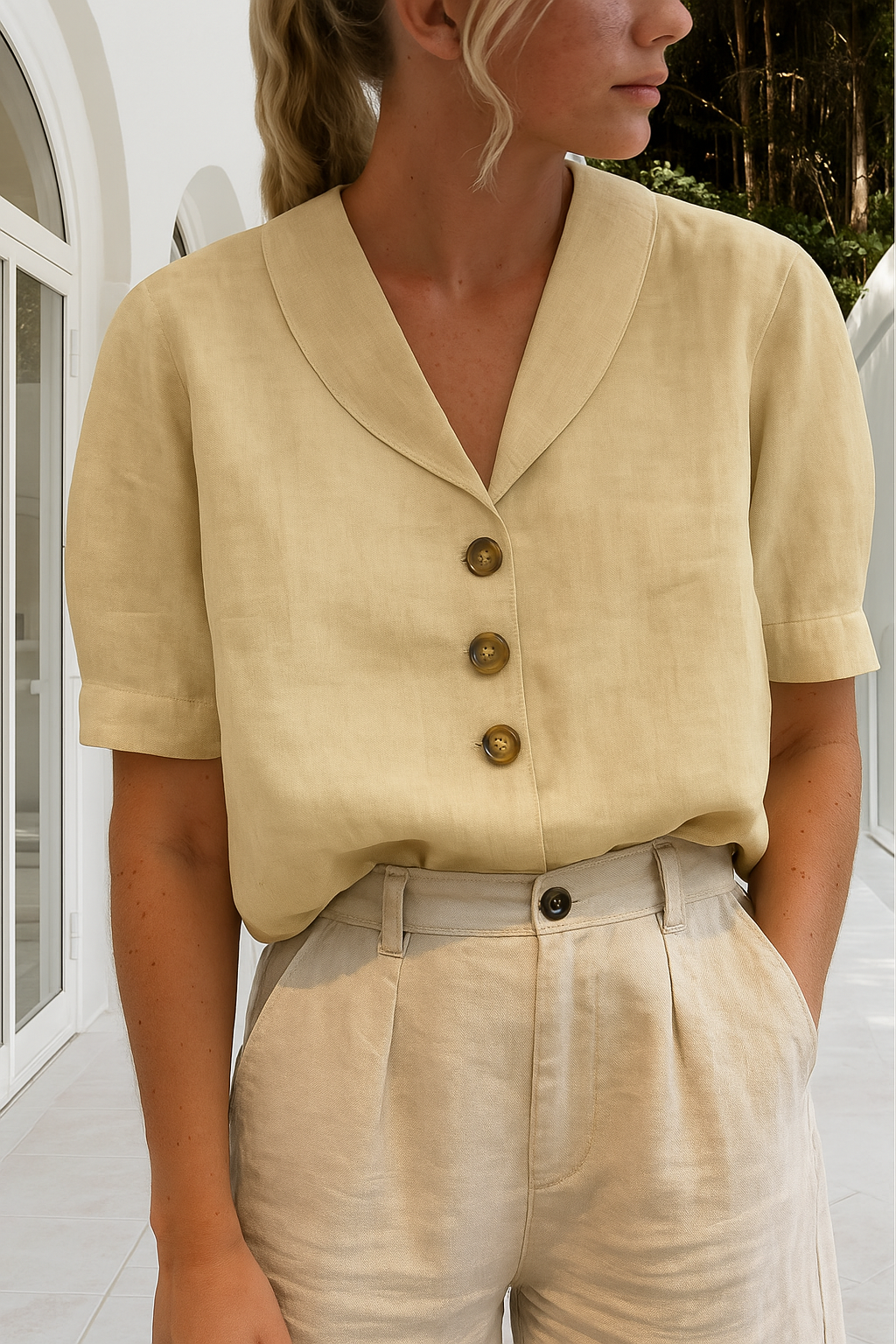 Laurel™ - ELEGANT BLOUSE WITH SOPHISTICATED DESIGN