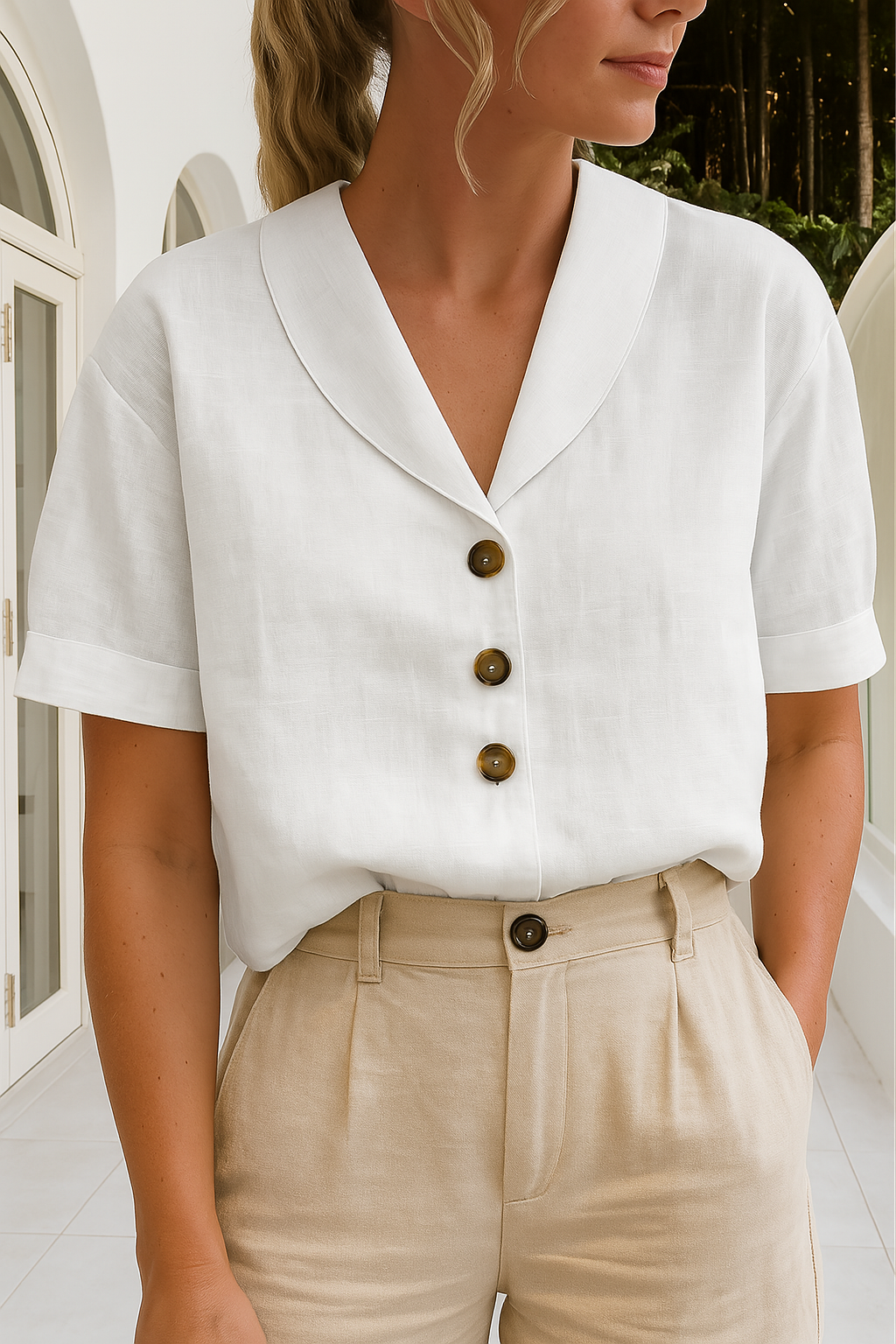 Laurel™ - ELEGANT BLOUSE WITH SOPHISTICATED DESIGN