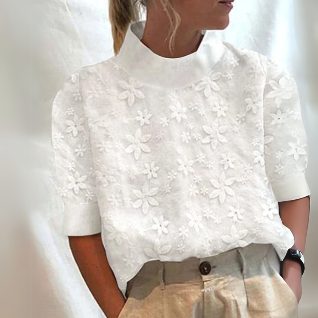 DOUTZEN™ – LIGHTWEIGHT EMBROIDERED SPRING  BLOUSE