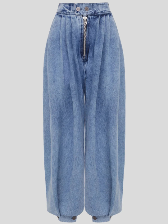 Una™ - HIGH WAISTED BALLOON JEANS WITH A STYLISH SILHOUETTE