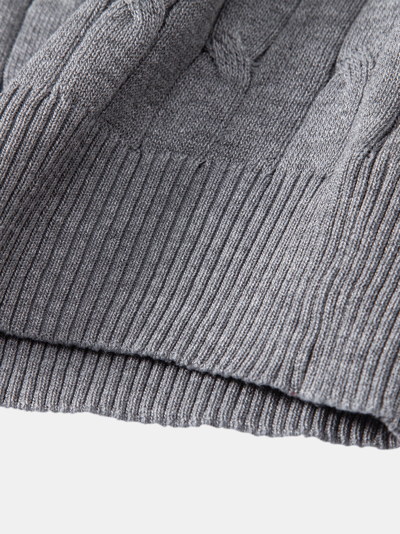 Twist Knit Henley Shirt