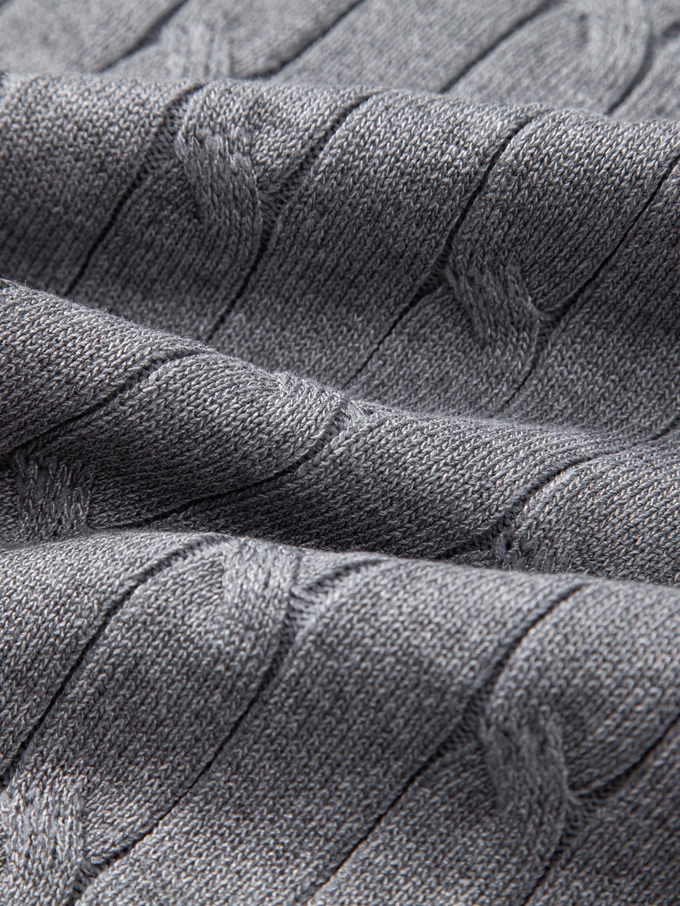 Twist Knit Henley Shirt