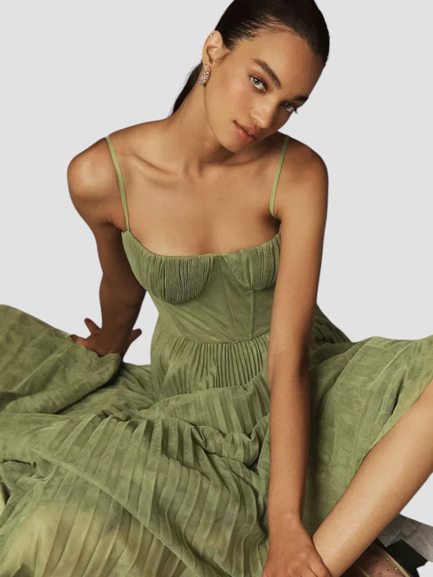 Lucy™ - ELEGANT DRESS WITH A FLUID SILHOUETTE