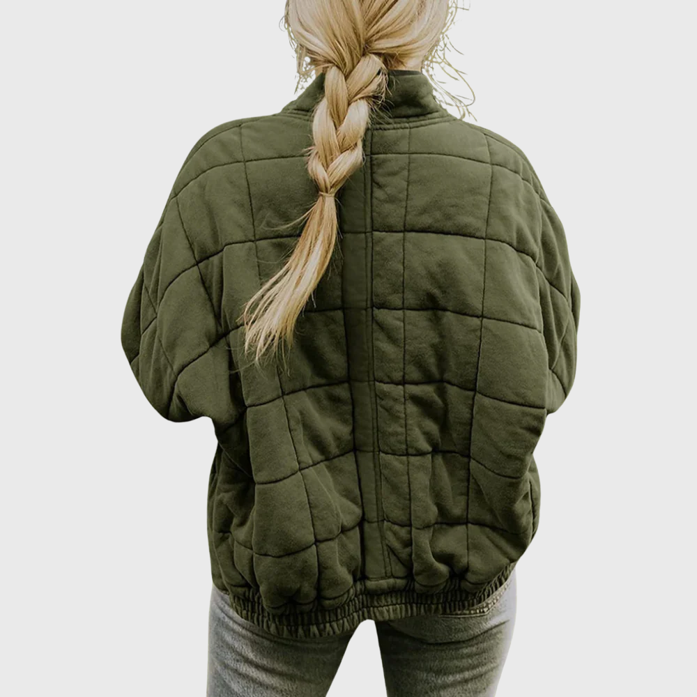 Hazel™ - ELEGANT OVERSIZED JACKET WITH QUILTED DESIGN