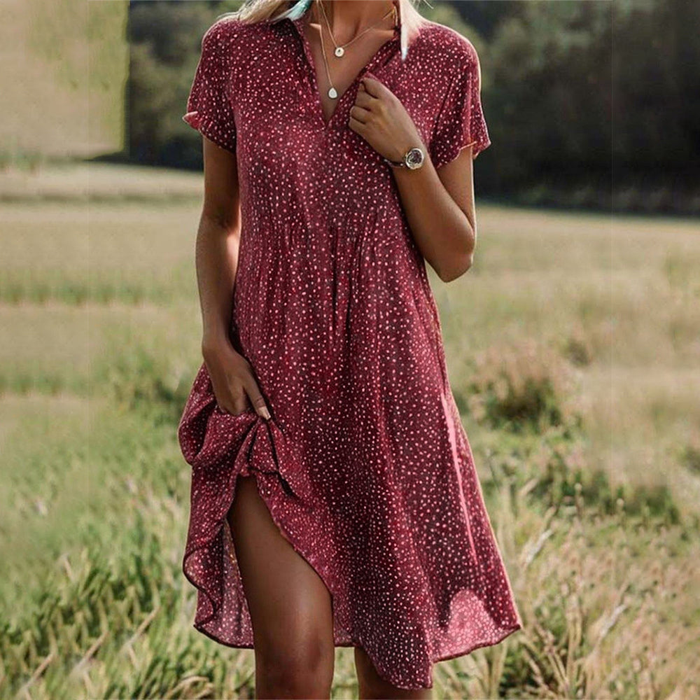 ADELAIDE™ - COLORFUL FLORAL DRESS