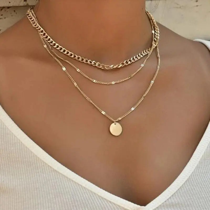 Meadow™ - ELEGANT NECKLACE WITH GOLD AND SILVER PLATING