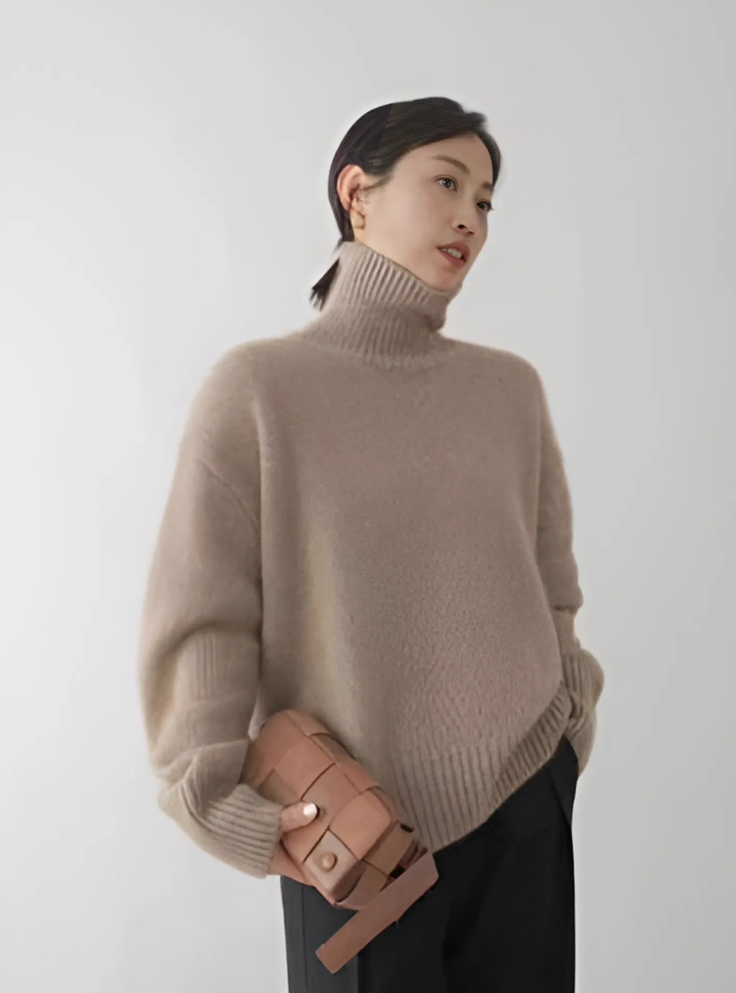 Avery™ - ELEGANT TURTLENECK SWEATER WITH A CLASSIC FIT