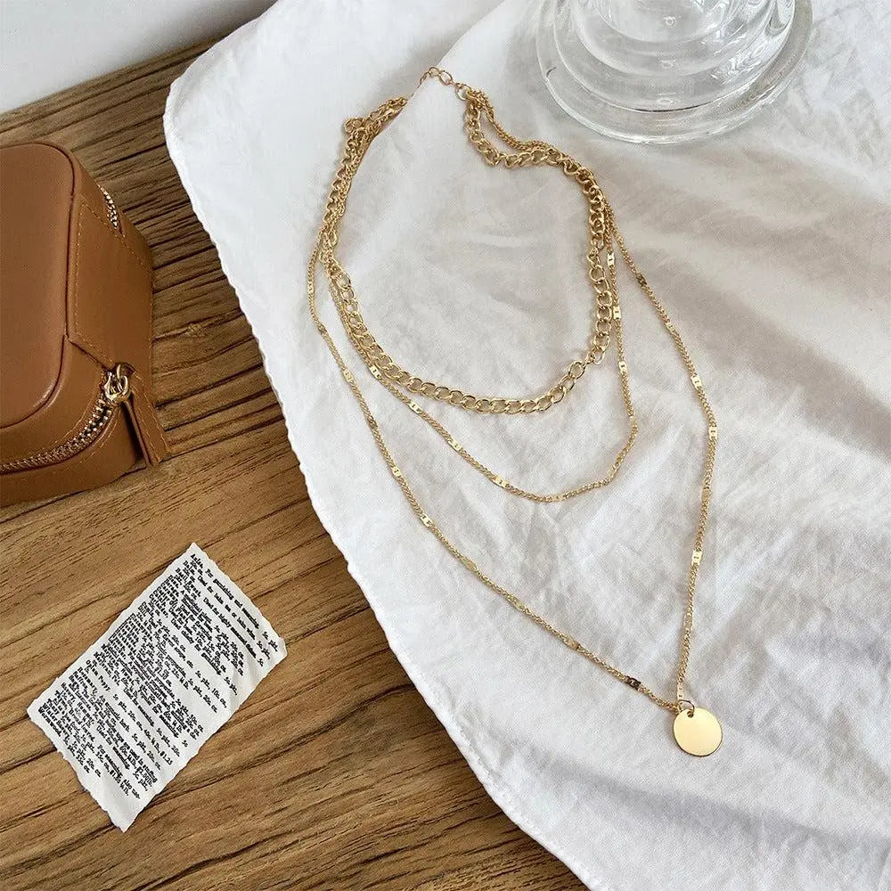 Meadow™ - ELEGANT NECKLACE WITH GOLD AND SILVER PLATING
