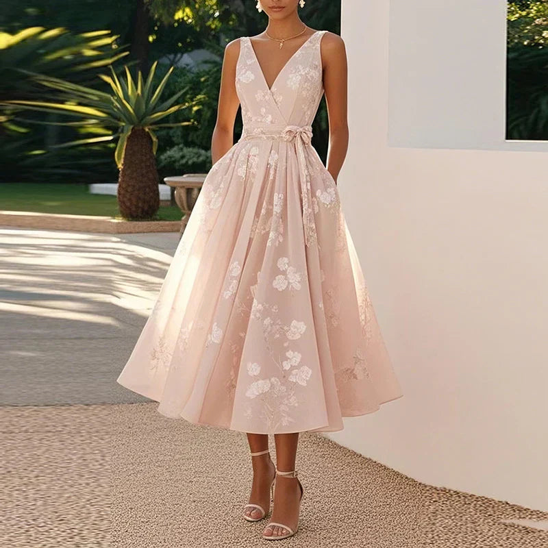 Crystal™ - ELEGANT MIDI DRESS WITH A FLATTERING SILHOUETTE