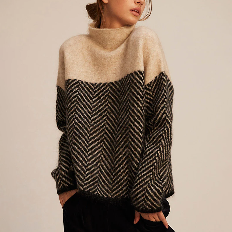Sable™ - COMFY TURTLENECK SWEATER WITH RELAXED FIT