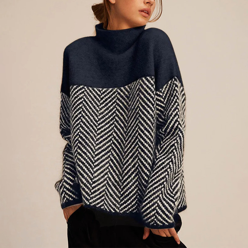 Sable™ - COMFY TURTLENECK SWEATER WITH RELAXED FIT