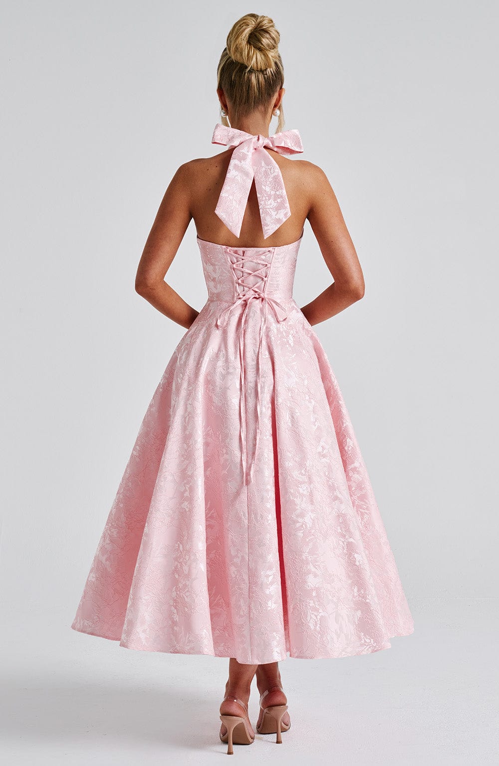 Ara™ - MIDI DRESS WITH HALTER NECKLINE