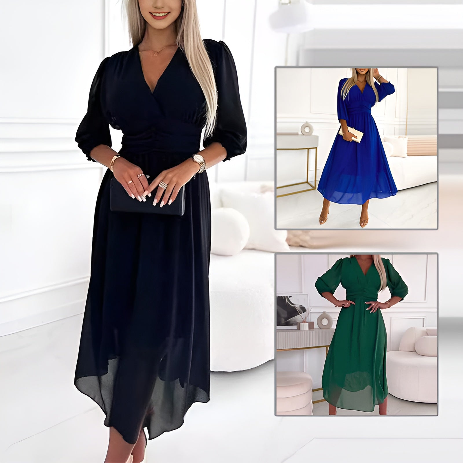 ABIGAIL™ - LIGHT CHIFFON DRESS