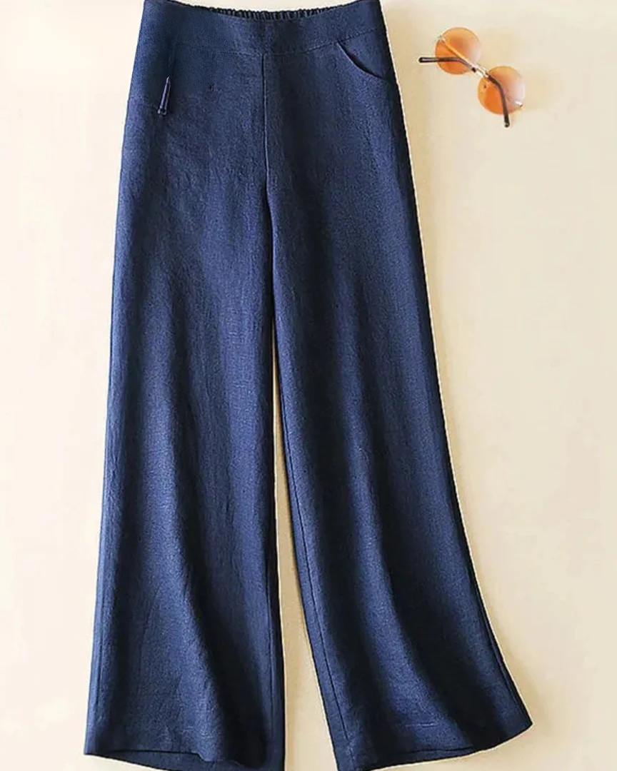 Emma™ - WIDE LEG TROUSERS WITH A RELAXED FIT