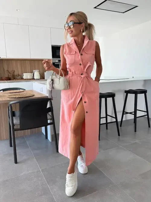 Ivy™ - MAXI DENIM DRESS