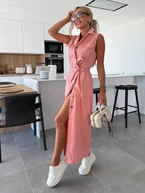 Ivy™ - MAXI DENIM DRESS