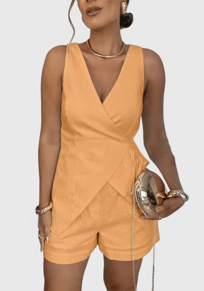 Evanie™ - ELEGANT JUMPSUIT WITH FLATTERING SILHOUETTE