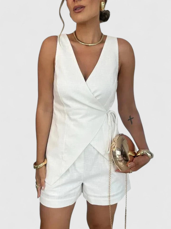 Evanie™ - ELEGANT JUMPSUIT WITH FLATTERING SILHOUETTE