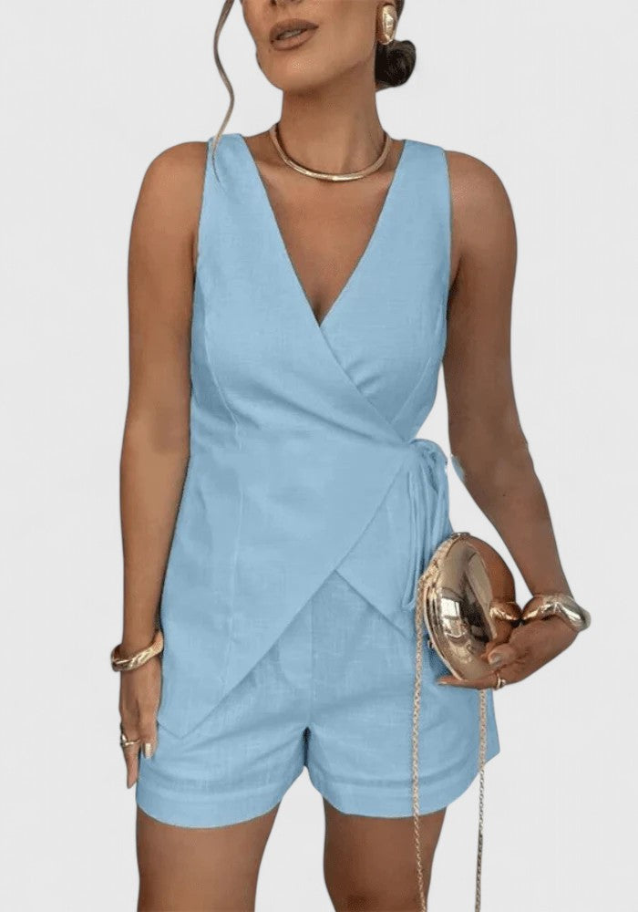 Evanie™ - ELEGANT JUMPSUIT WITH FLATTERING SILHOUETTE